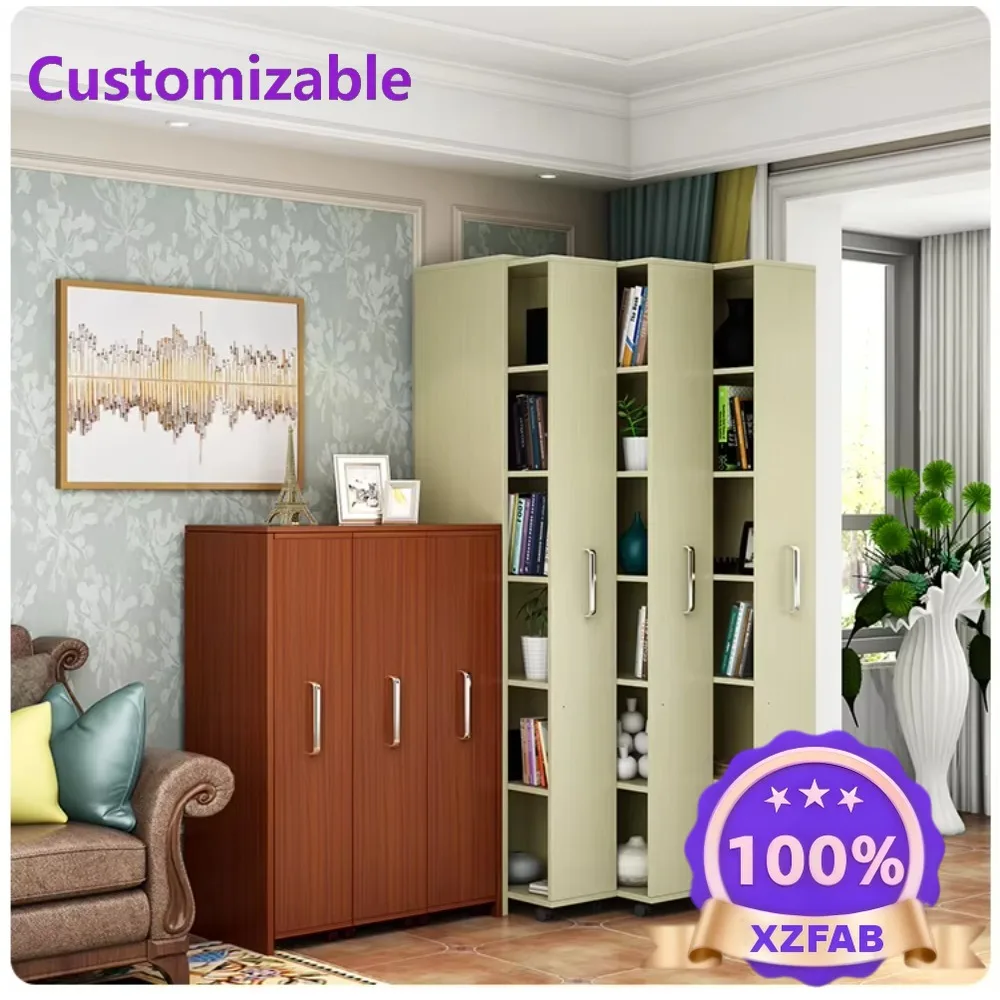 Factory Direct 2026 Simple Matching Bookcase Bookshelf Filing Cabinet Office Storage Cabinet Organizer for Home & Workplace