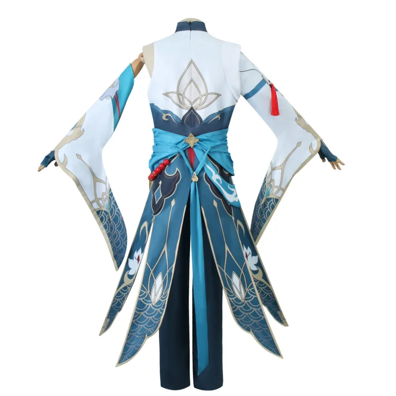 Honkai-Costume de Cosplay Star Rail pour Homme, Ensemble de Perruques, Uniforme, Dragon Horn, Sauna, Boucle d'Oreille Astral Express, XC556, Dan Heng Imbibitor Lunae