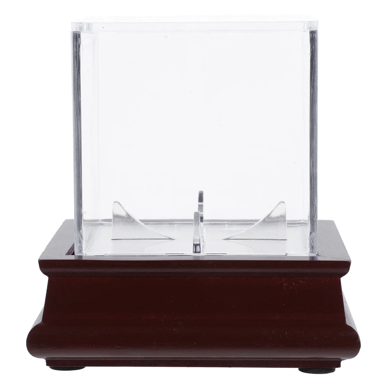 

1pc Acrylic Ball Display Box Square Clear Case For Baseball Tennis Softball Golf Rugby Balls Holder Stand Cube