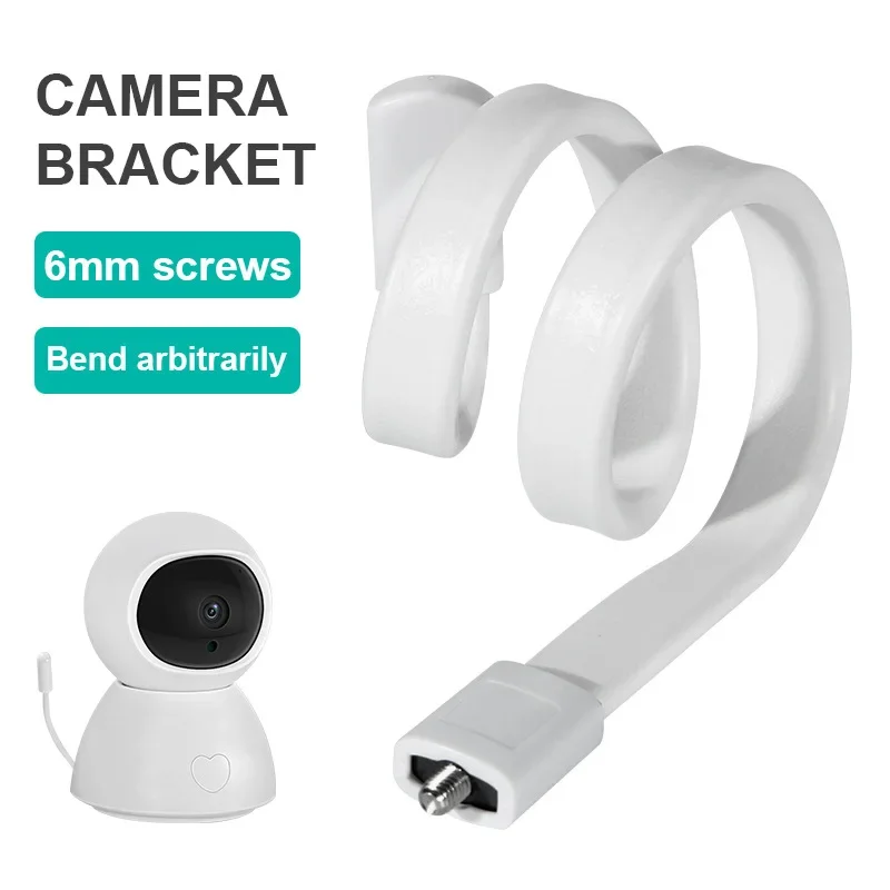 Camera Punch-free Bracket Multi-function Crib Winding Stand For Baby Monitor Mount on Bed Cradle Adjustable Long Arm Holder