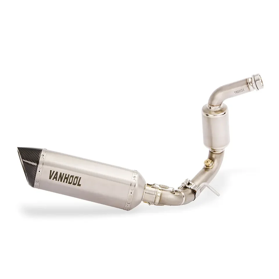 

FFBBHigh Performance Titanium Carbon Fibre Motorcycle Exhaust Muffler slip on Pipe for 310GS