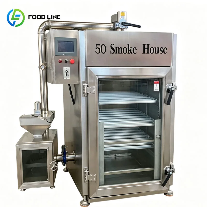 Industrial Smokehouse Commercial Smoker Machine Smokehouse Machine for Meat Fish Chicken Ham Processing Customized