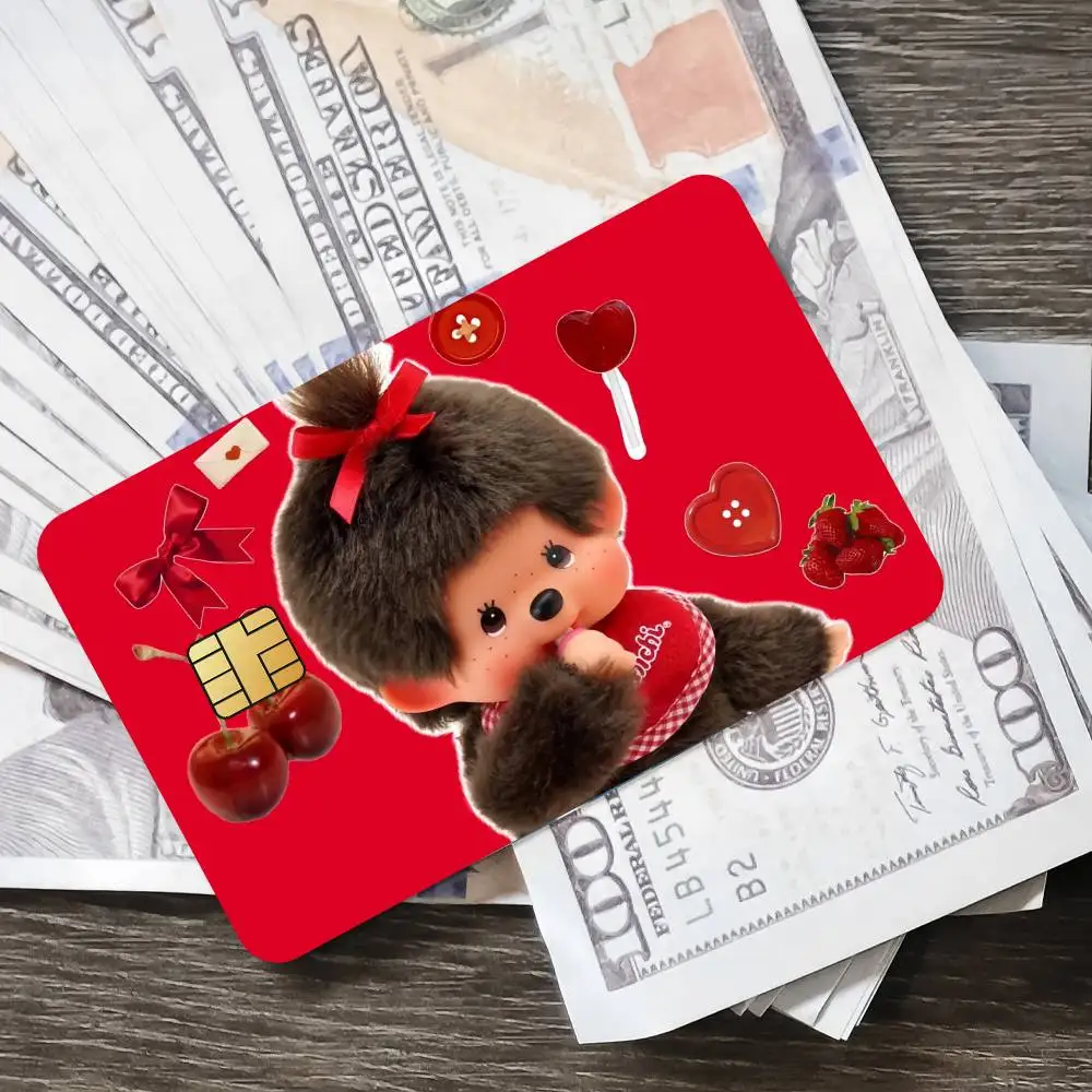 Kawaii M-MonchHichi-I Ins-Style Kartensticker für Bankkarten Schützende Wasserdichte Folienabdeckung Aufkleber Überraschungsgeschenk – Detail 5