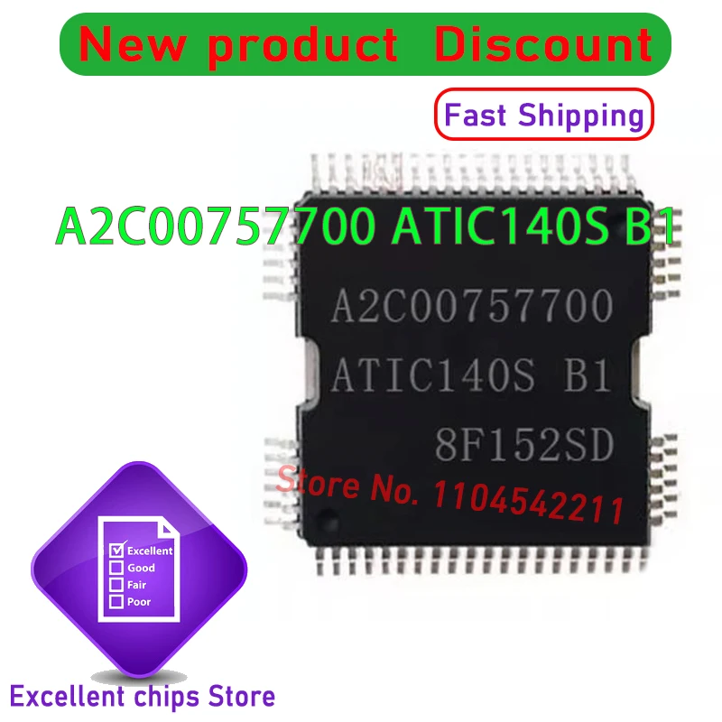 

(2-10 шт.) 100% новый набор микросхем A2C00757700 ATIC140S B1 HQFP