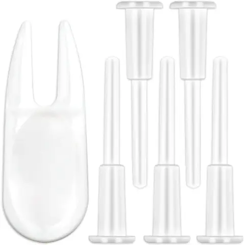 Air Remover & 5Pcs 5.5cm Air Plug Stopper Set, Replacement Accessories for Jump Horse, Horn Handle Ball, Yoga and Massage Balls
