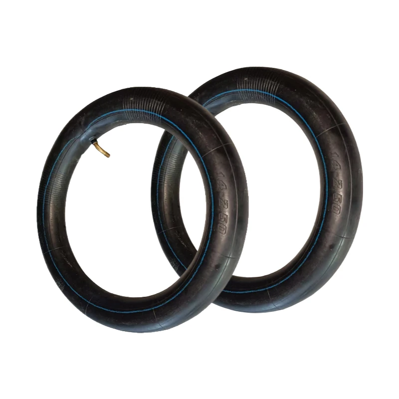 2pcs 2.50-10 Inner Tube Wear resistant Bent mouth inner tube for Electric Bicycles Electric Scooter Off road tires