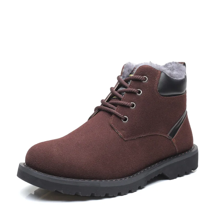 

Men Boots High Quality Keep Warm Men Snow Boots Couple Cheap Winter Ankle Boots Shoes Waterproof Outdoor Men Sneakers