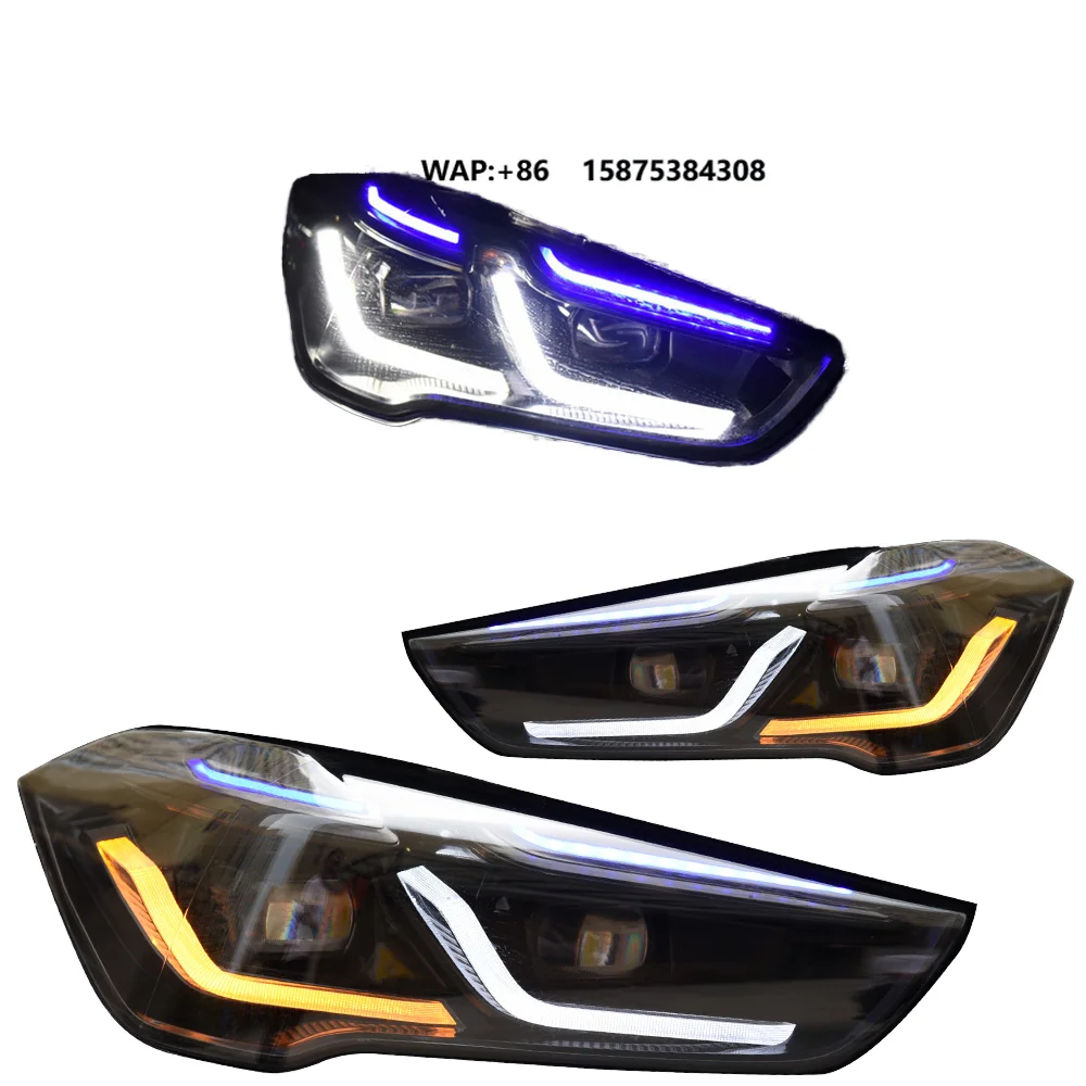 

FOR X3 F25 2010-2017 Full LED Headlights Assembly Bi-LED Projector Lens DRL Dynamic Turn Signal Plug and Play Upgrade