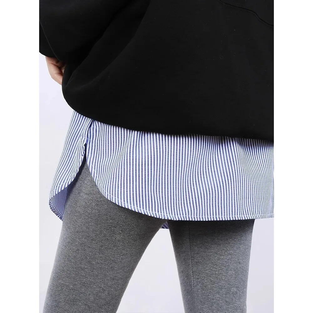 Autumn Winter Women Sweater Skirt Apron Hem Butt Covering Inner Wear