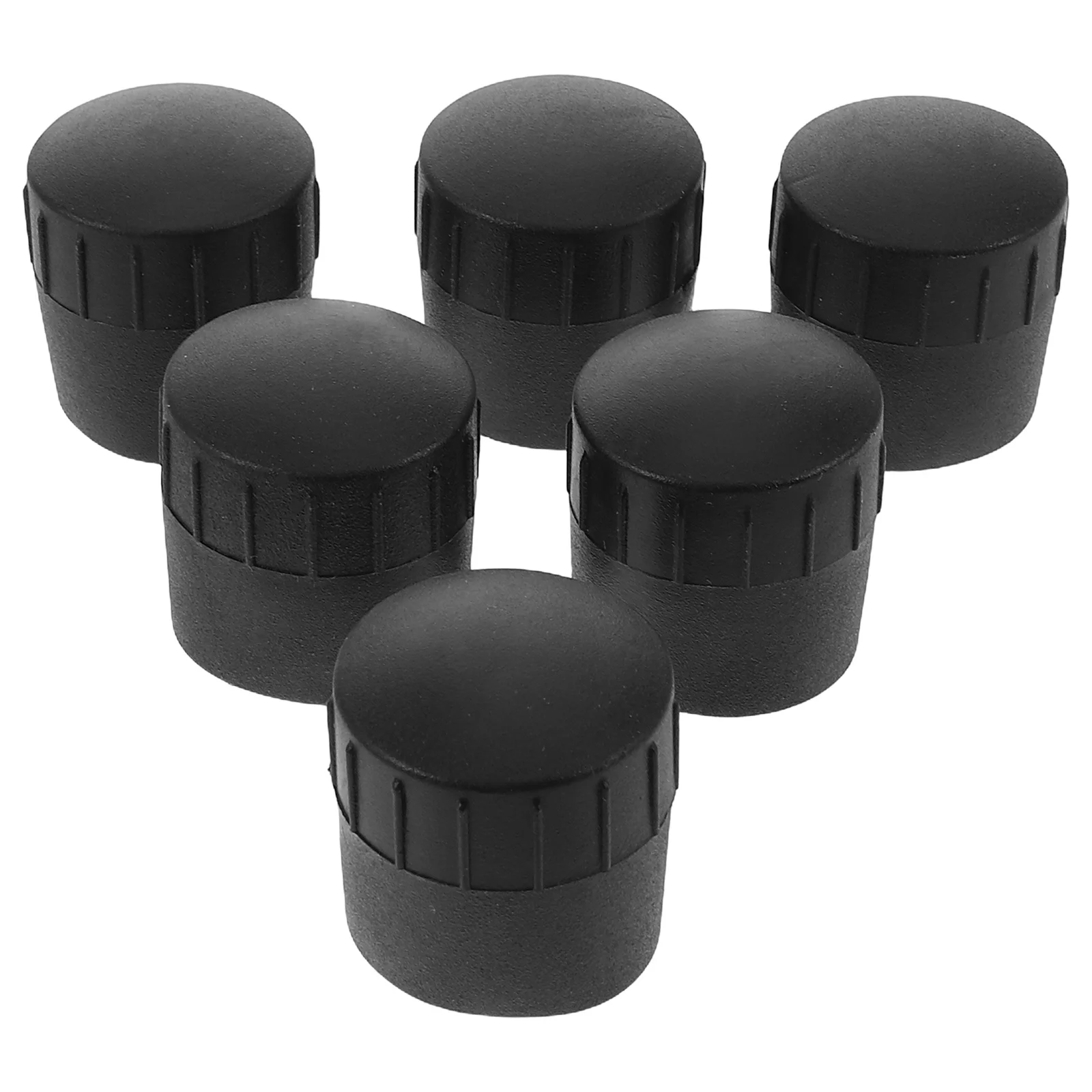 6 قطعة حامل الميكروفون قبعات القدم 25 مللي متر المطاط نهاية نصائح لميكروفون تقف عدم الانزلاق للصدمات قاعدة غطاء استوديو المرحلة تسجيل #1