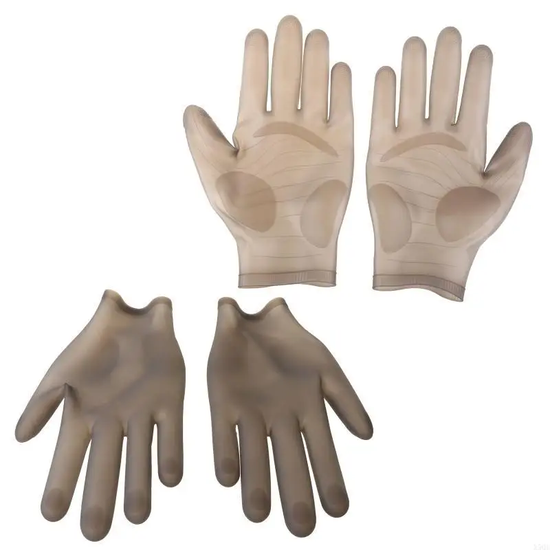 

Многоразовые силиконовые перчатки ручной работы для изготовления ювелирных изделий, рабочие перчатки, варежки для рукоделия