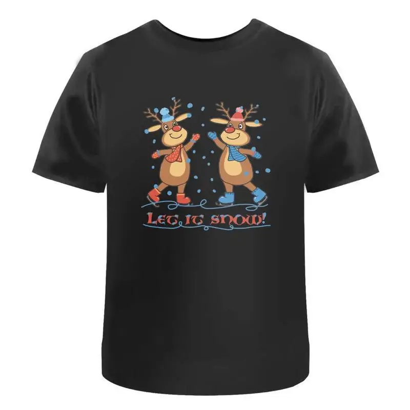 

Let It Snow ' Cotton T Shirt Ta051052
