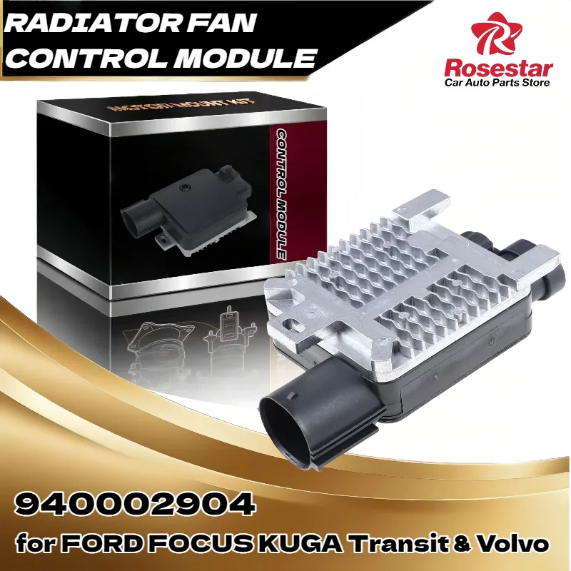 

RADIATOR COOLING FAN CONTROL MODULE Blower for FORD FOCUS KUGA Transit & Volvo 940002904