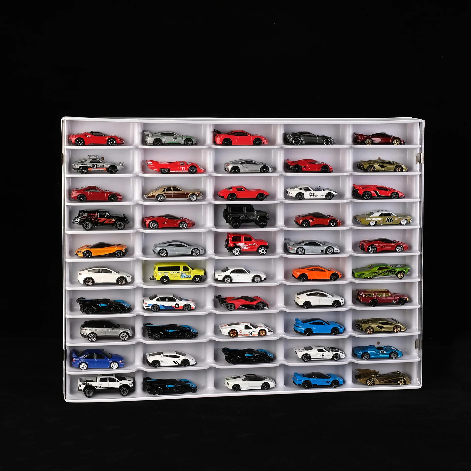 Acrylic Car Model Storage Box Organizer For Die-Cast Toy Cars Table Shelf Showcase For Kids & Collectors Birthday Gift