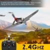 Eachine P-40 P40 ファイター V2 400mm 翼幅 2.4GHz 4CH EPP 6 軸ジャイロ ワンキー U ターン曲技飛行 RC 飛行機 BNF/RTF 初心者用 1