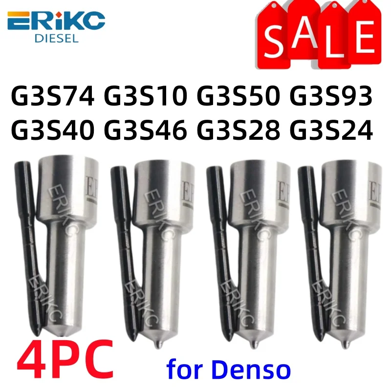 

4 шт. ERIKC новый G3S74 G3S10 G3S50 G3S93 G3S40 G3S46 G3S28 G3S24 дизельный инжектор-распылитель для Denso