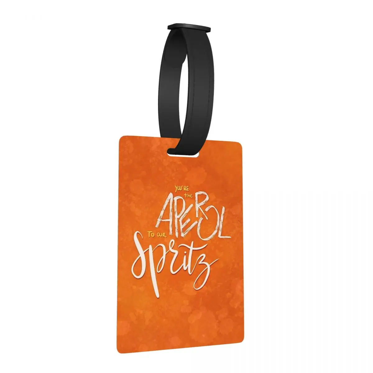 

Aperol Spritz Luggage Tags Suitcase Accessories Travel Cute Baggage Boarding Tag Label Holder ID Name Address