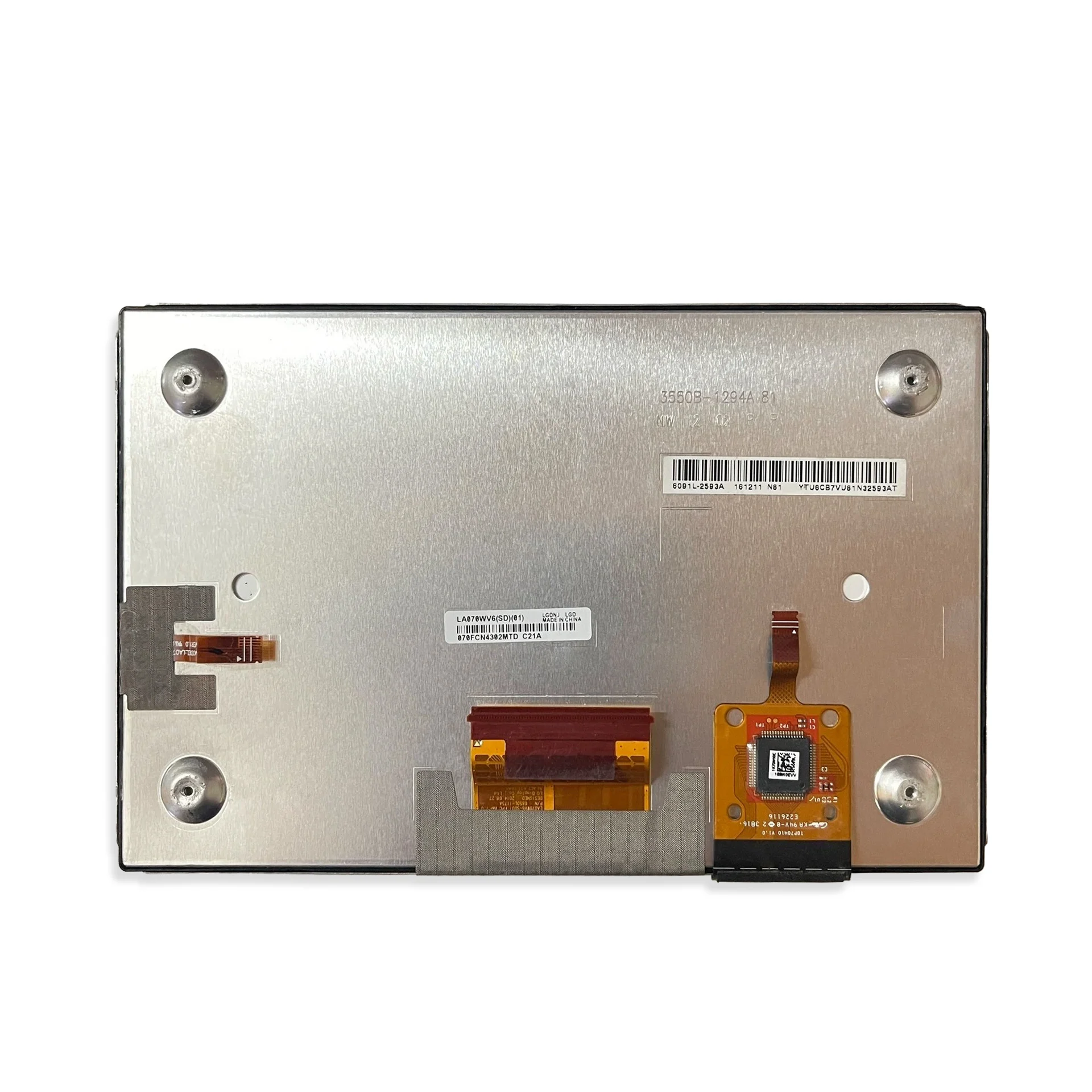 

Original BESTNAVY 7.0inch LCD display LA070WV6-SD01 LA070WV6 LA070WV6(SD)(01) with capacitor touch digitizer for Car DVD audio