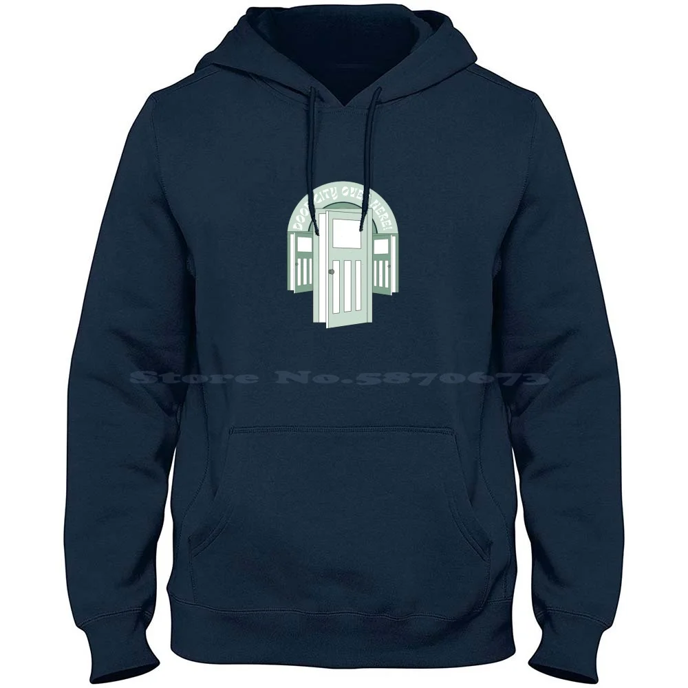 Door City Over Here! ( Green ) 100% Pure Cotton Hoodie Tshirt Nathan For You The Rehearsal Hbo Nathan Fielder Doors Cringe