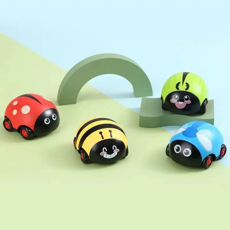 Cartoon Inertia Insect Boomerang Car Drop-resistant Car Double Boomerang Small Car Cute Double Boomerang Cart