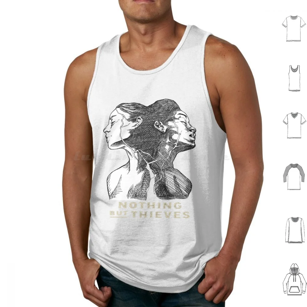 Nothing But Thieves Essential Tank Tops Print Cotton Nothing But Thieves Essentialnothing But Thieves Lettering Lyrics Nbt