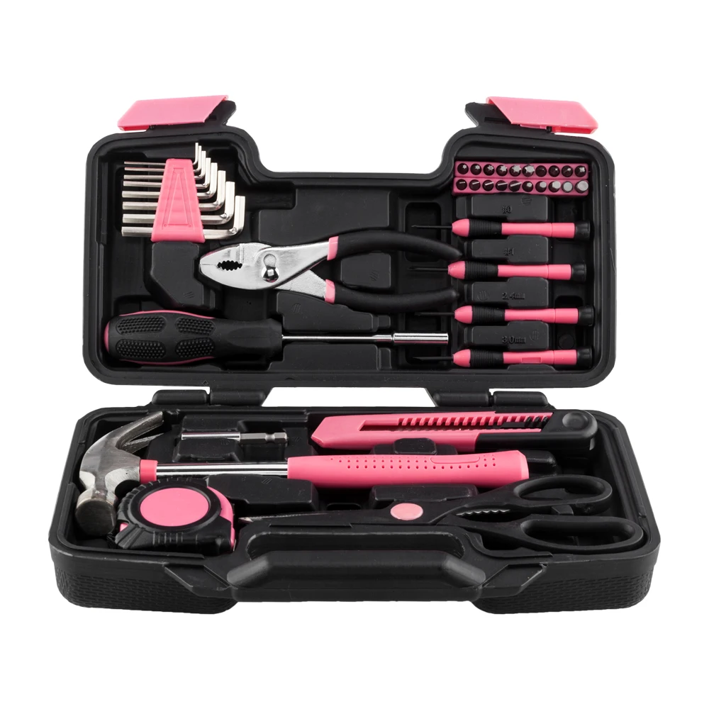 39pcs Tool Kit Pink