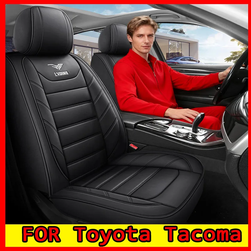 

Чехол на автомобильное сиденье Toyota Tacoma из искусственной кожи, мягкий, водонепроницаемый, износостойкий, чехол на сиденье