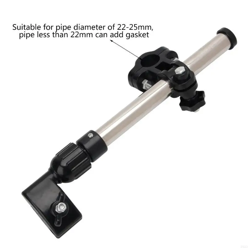 R66D Wheelchair Support Stand Folding Parasol Sunshade Mount Extend Bracket