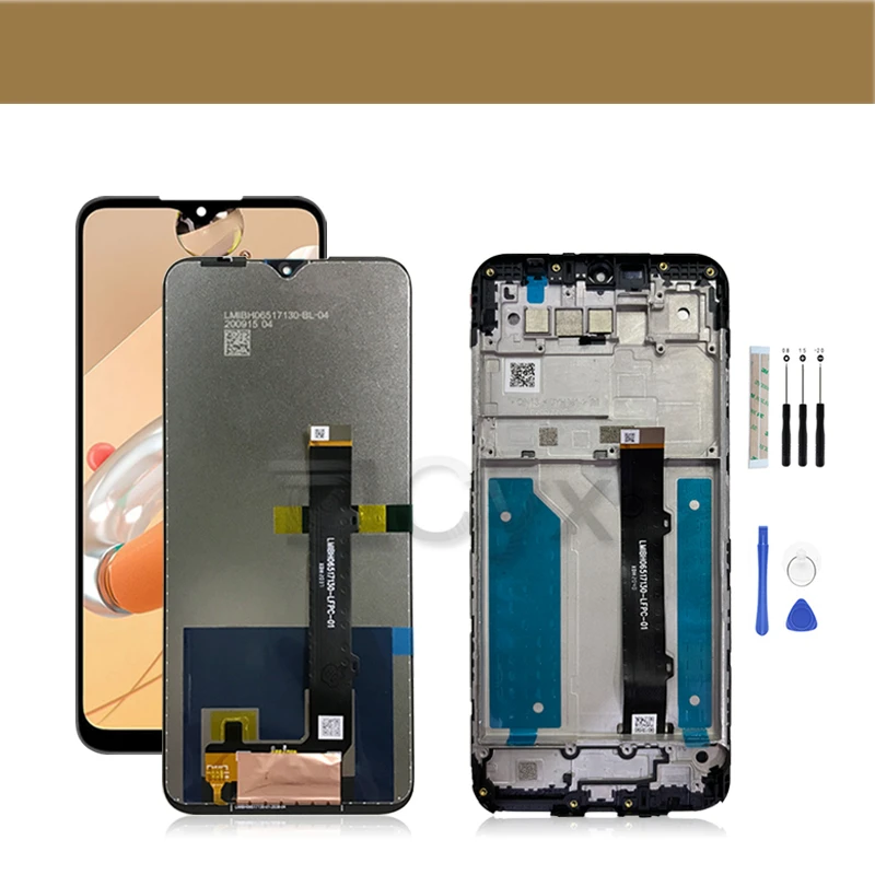 ЖК-дисплей 6,55 дюйма для LG K41s, сенсорный экран в сборе, дигитайзер, Замена для LG K41S LMK410EMW, LM-K410EMW, ЖК-дисплей