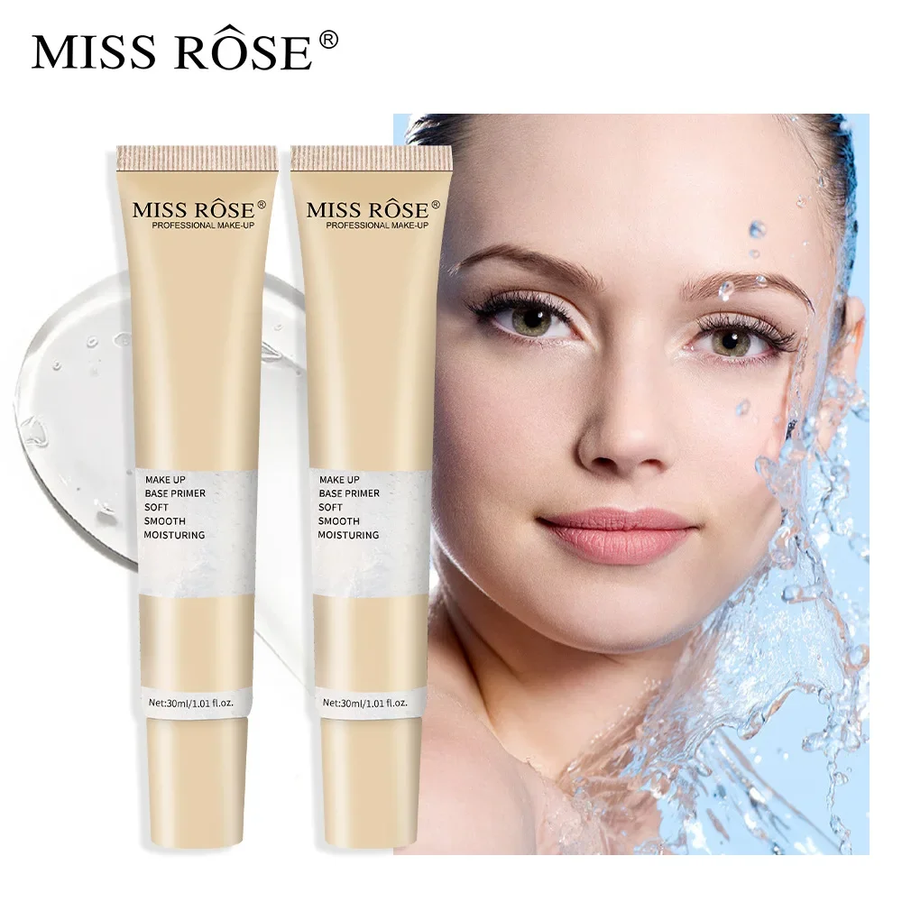 MISS ROSE Invisible Reduces Of Pores Pre-Makeup Milk Eye Face Gel Pore Primer Multitasking Hydrates Controls Oil Isolation Prime