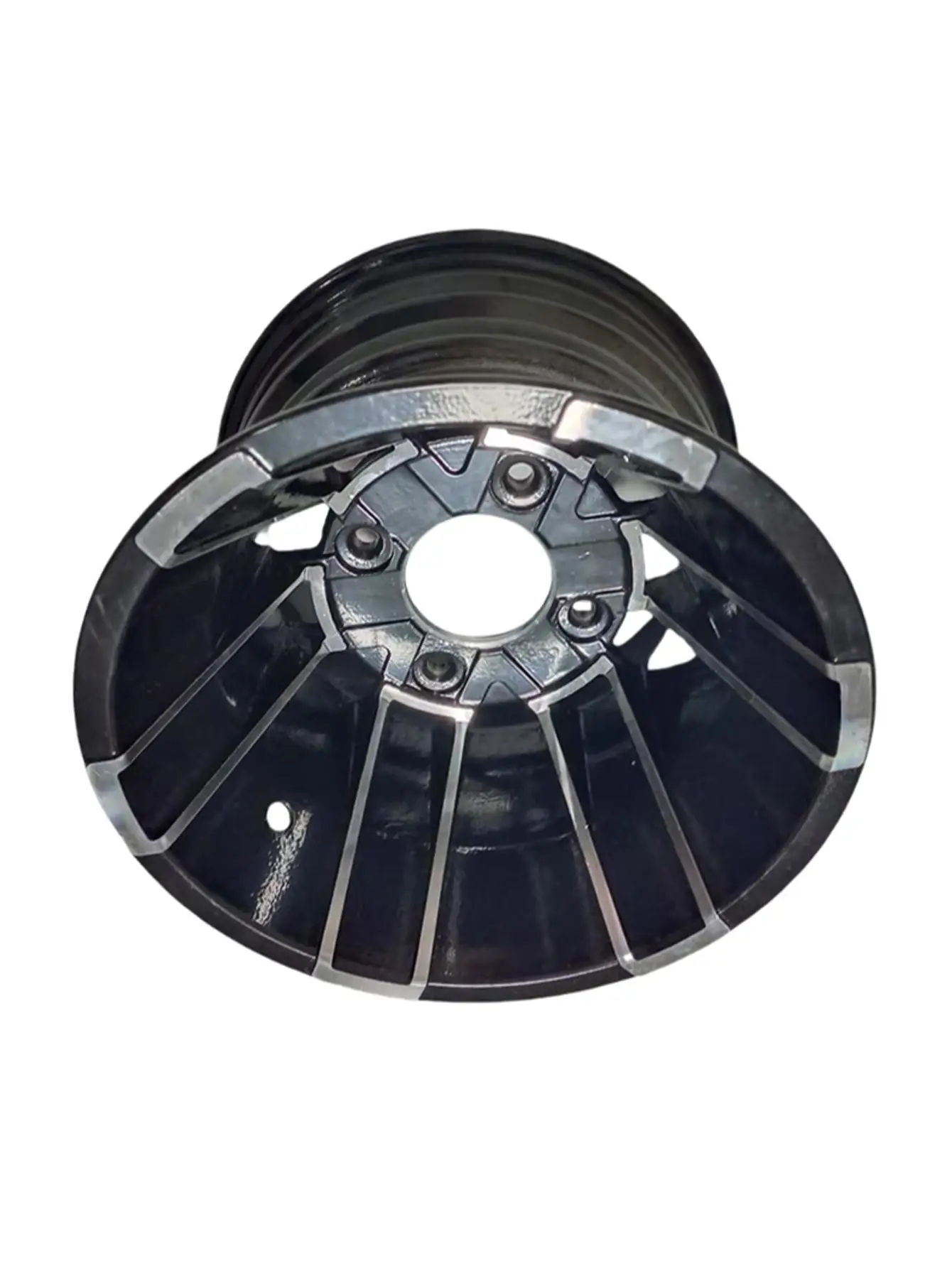 10 Inch Aluminum Alloy Wheel Hub: Front & Rear Rims for 125cc-250cc ATV, Quad, Go Kart, UTV, Buggy & Golf Cart Parts view 3