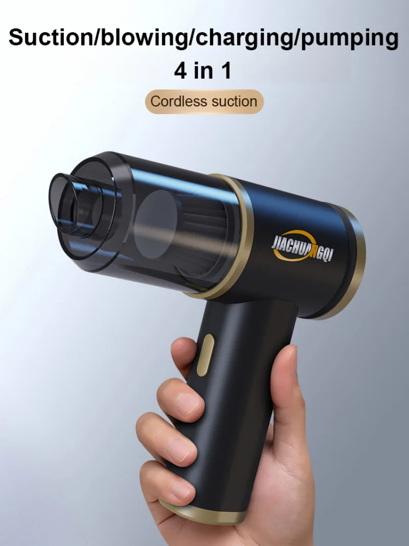 

Домашний портативный мини-ручной пылесос 4в1, большой всасывающий пылесос для волос домашних животных