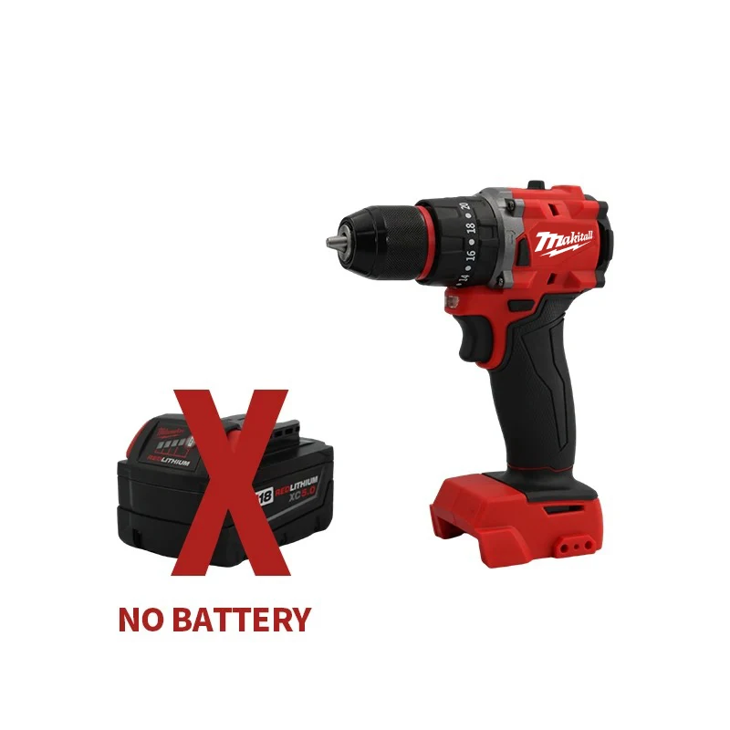 18V Small Electric Drill 150N.m brushless Cordless Impact Drill of Decoration Team Uses Milwaukee Battery Power Tool image 2
