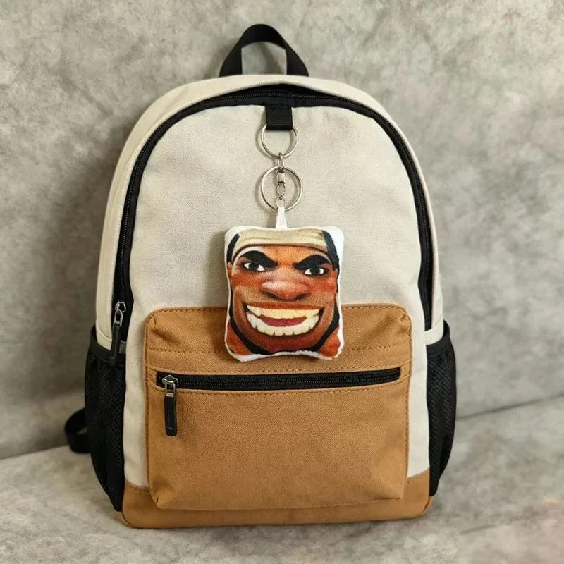 10cm Funny Pressing Can Make Sound Overwatch 2 Hero Maugaloa Malosi Mauga‌ Plush Toys Anime Game Bag Keychain Decor Plushie Doll