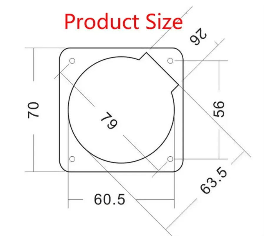 MW Audio 2,75" Fullrange-Lautsprecher 4 Ohm 25W, 70mm 88dB DIY-Lautsprecher mit Ripple-Folding-Kante – Detail 1