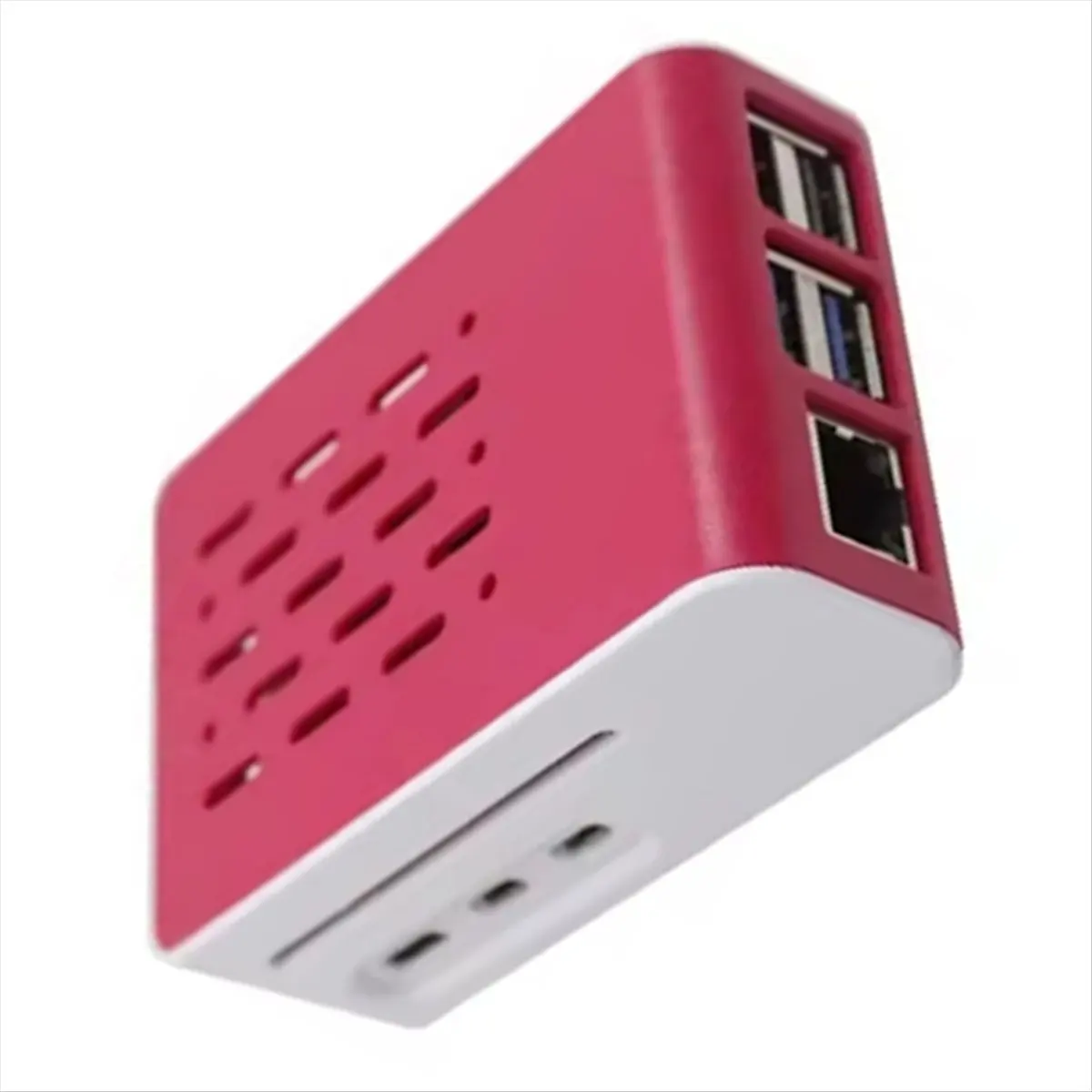 BEST CHOICE）For 5th Generation B Red and White Cooling Box Shell Case Cooling Fan Protective Shell