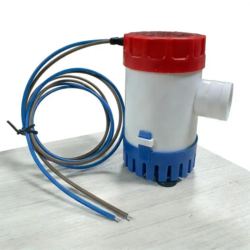 【CMO】12V Vacuum Water Pump Submersible Marine Boat Bilge Pump 1100GPH Water Pump Used In Boat Seaplane Motor Homes Houseboat