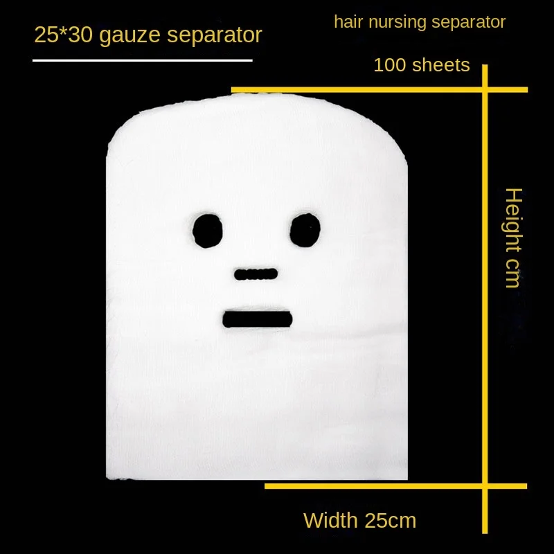 Gestione della pelle coreana Maschera per il viso in garza Forniture per saloni di bellezza Medicazione per il viso usa e getta Pellicola morbida Pellicola inferiore per alghe Cura della pelle