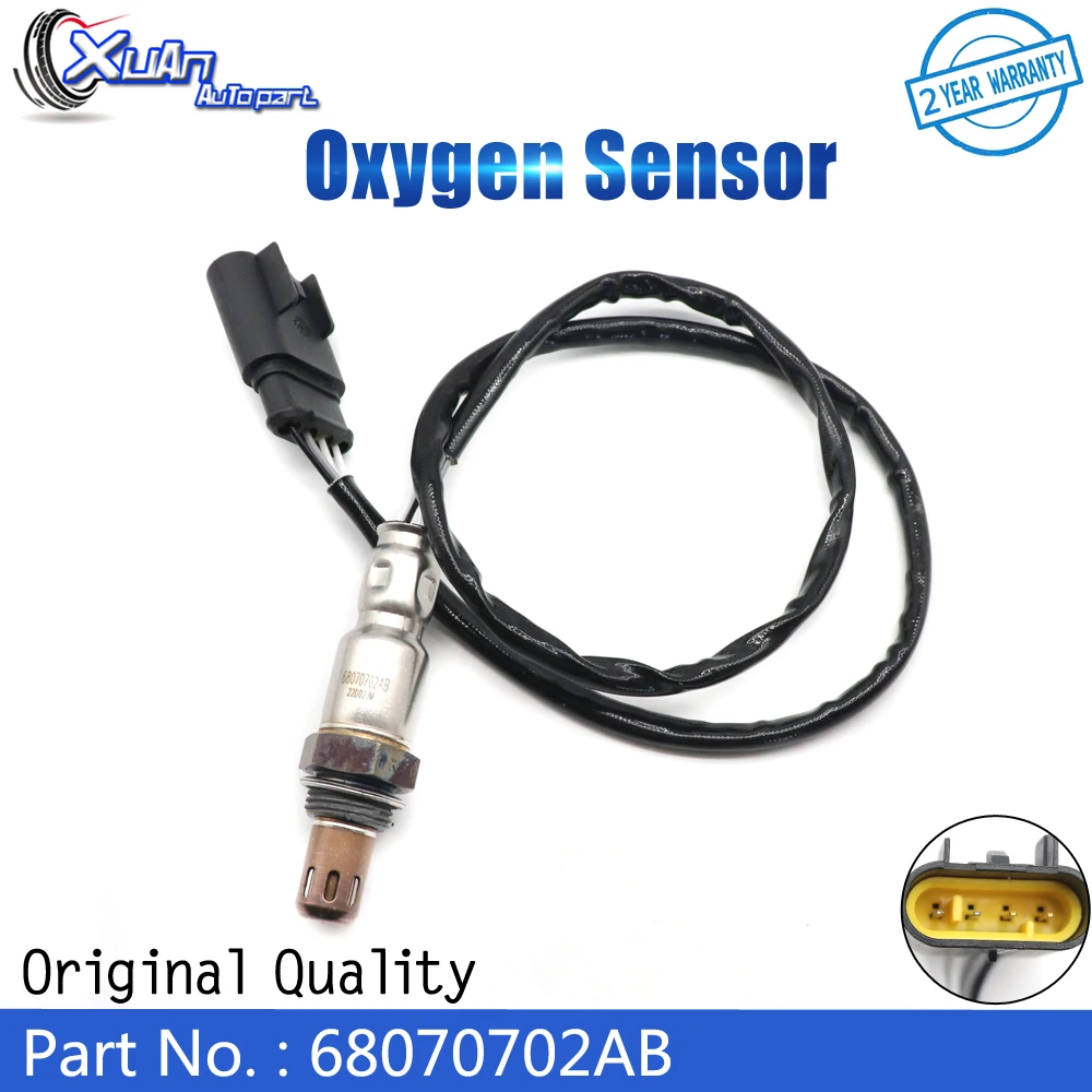 XUAN Downstream Air Fuel Ratio Lambda O2 Oxygen Sensor 68070702AB for Alfa Romeo Giulia Stelvio Fiat 500 L4 2.0L 1.4L 234-4483