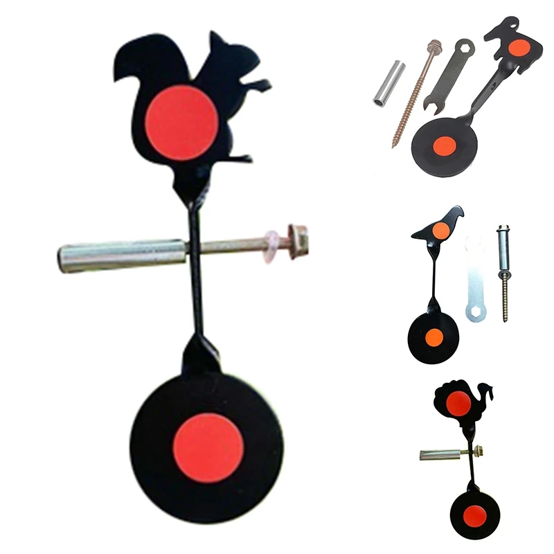 

Slingshot Target Steel Target Hunting Target Training Range Target Easy Install Easy To Use ,Squirrel