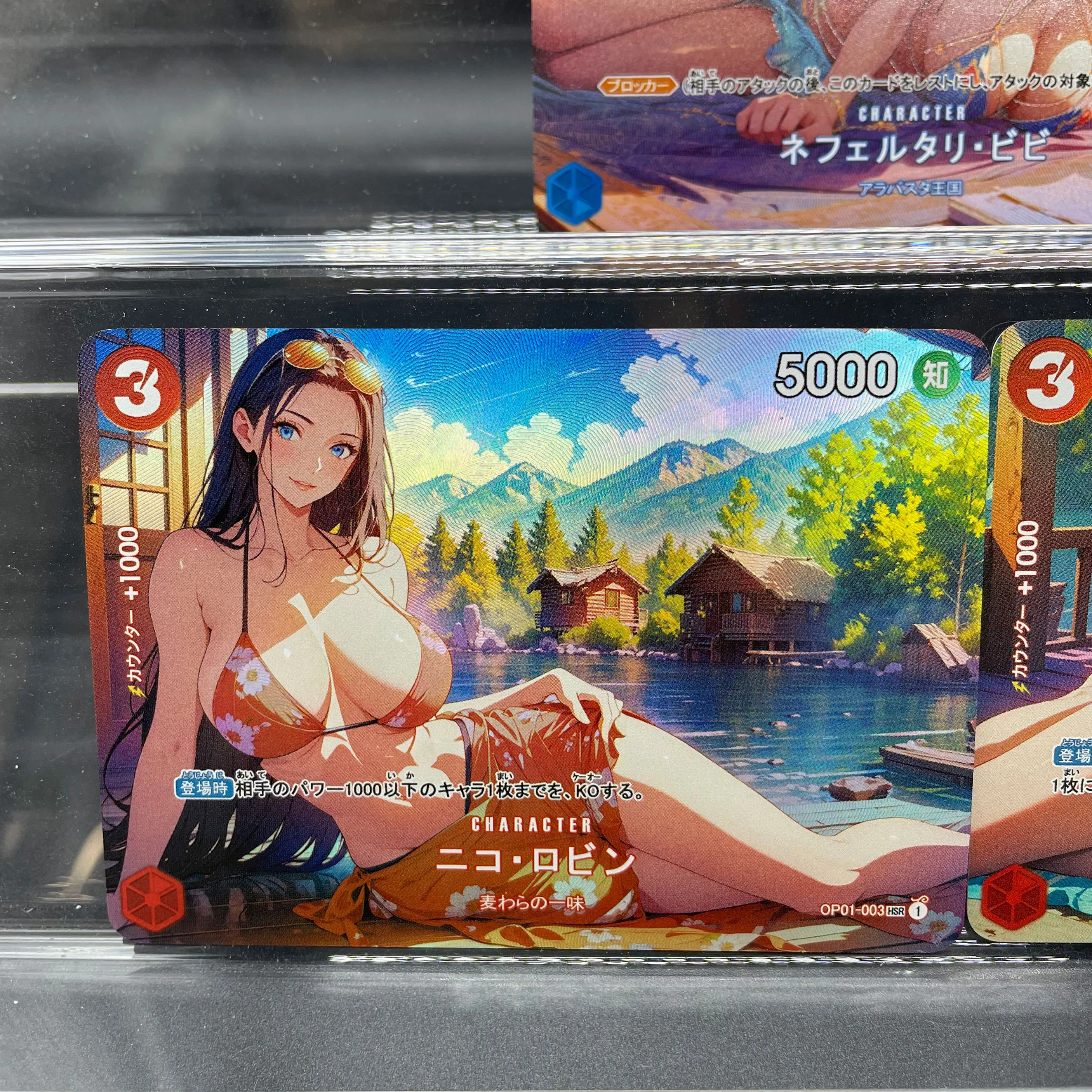 3 قطعة/المجموعة Diy OPCG Doujin بطاقات التداول فيفي نيكو روبن نامي النسخة اليابانية الانكسار اللون فلاش الملمس جمع بطاقة هدية