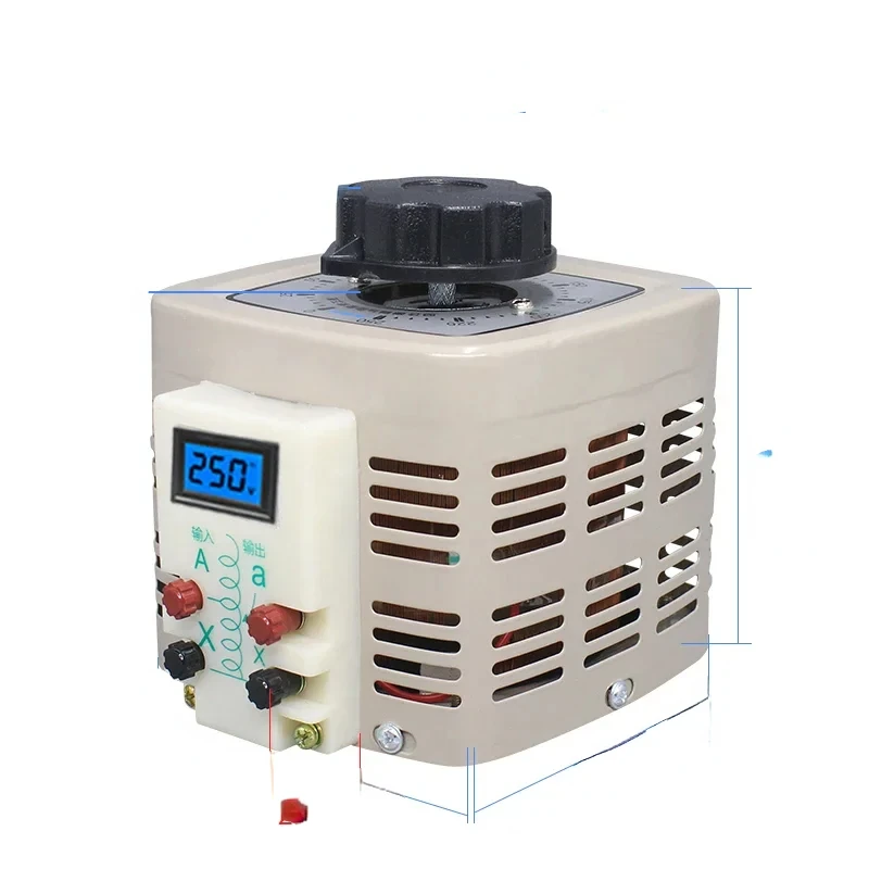 

Pressure Regulator 220V Single Phase TDGC2-500W Ac Autotransformer 5kW Household Dimmer 0-250V