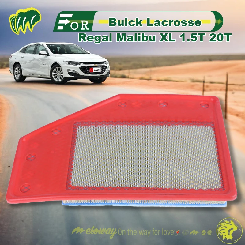 For Buick Lacrosse Regal Malibu XL 1.5T 20T Car Air Filter Auto Climate Control  Replace Filter Replace Accessory