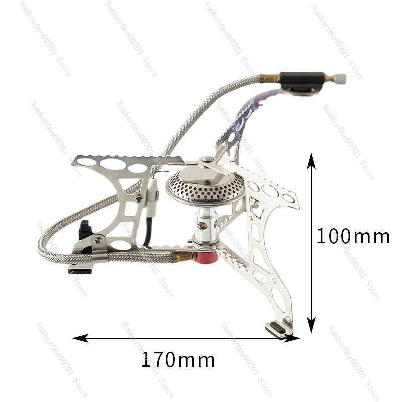 Portable Camping Stove  Save Space with Storage Bag for Outdoor Backpacking Tourist Equipment