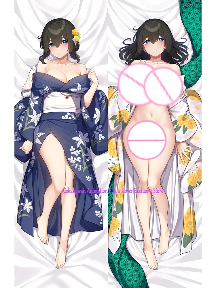 

Dakimakura Anime Pillow Cover Sagisawa Fumika Double Sided Print 2Way Cushion Bedding Festival Gifts Gifts