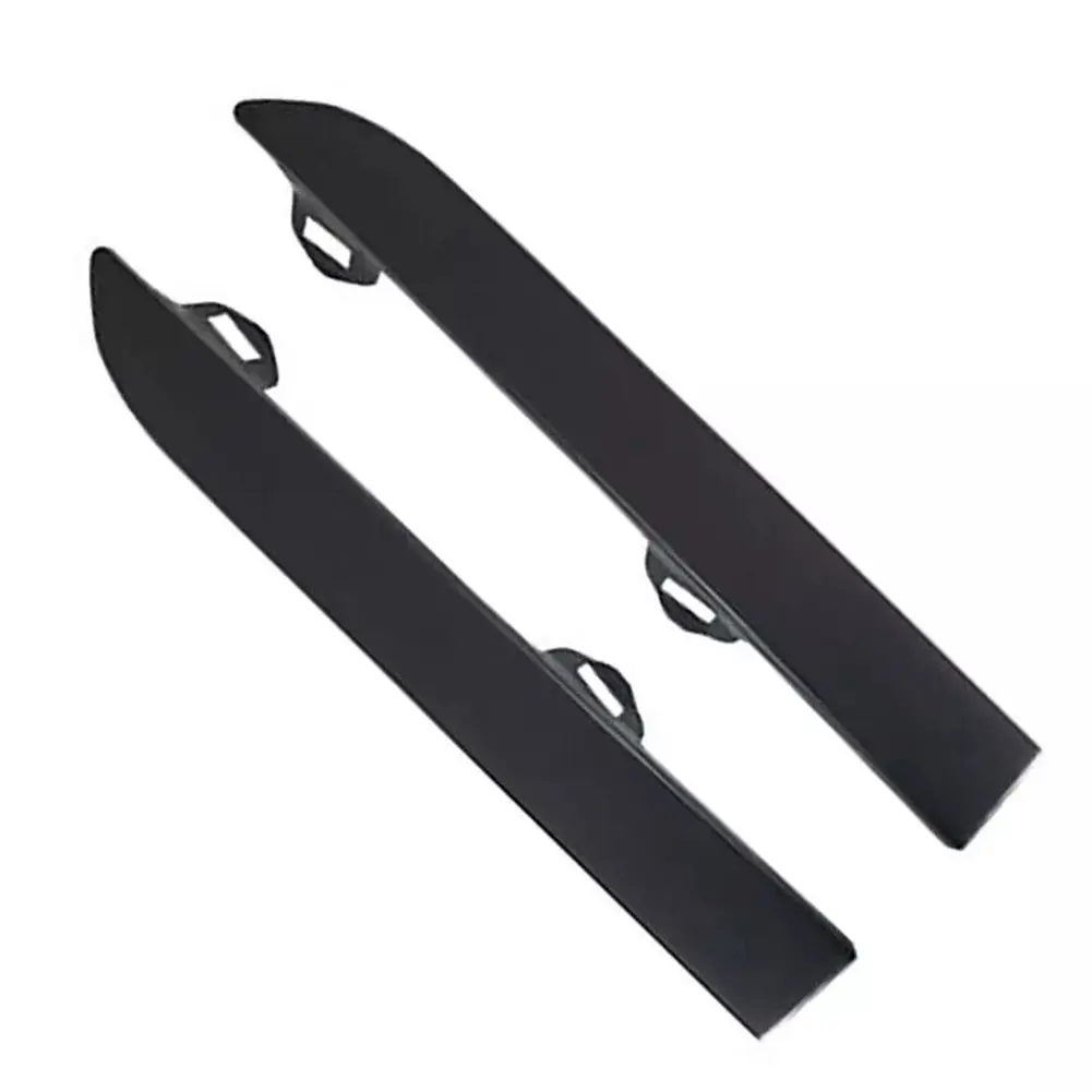 As Picture Shows Front Bumper Grille Black Plastic Material Easy Installation High Reliability Perfect Car Match