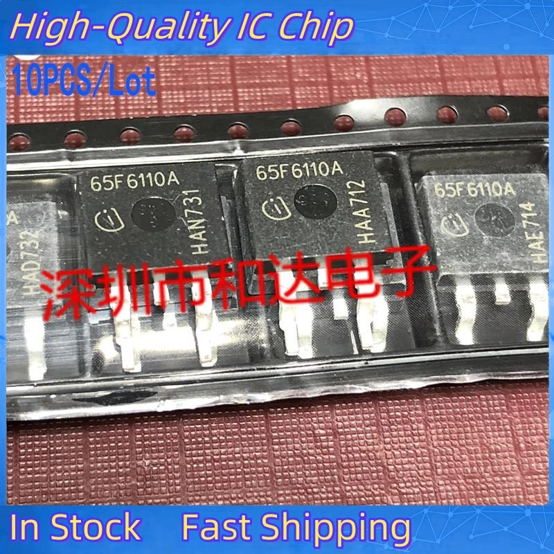 10PCS/Lot 65F6110A IPB65R110CFDA  TO-263   Imported Original New And In Stock 100%Test Can Be Purchased