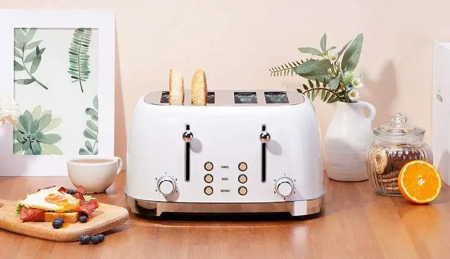 New style chinese guangdong red kitchen electric cake maker automatic domestic home use bread maker