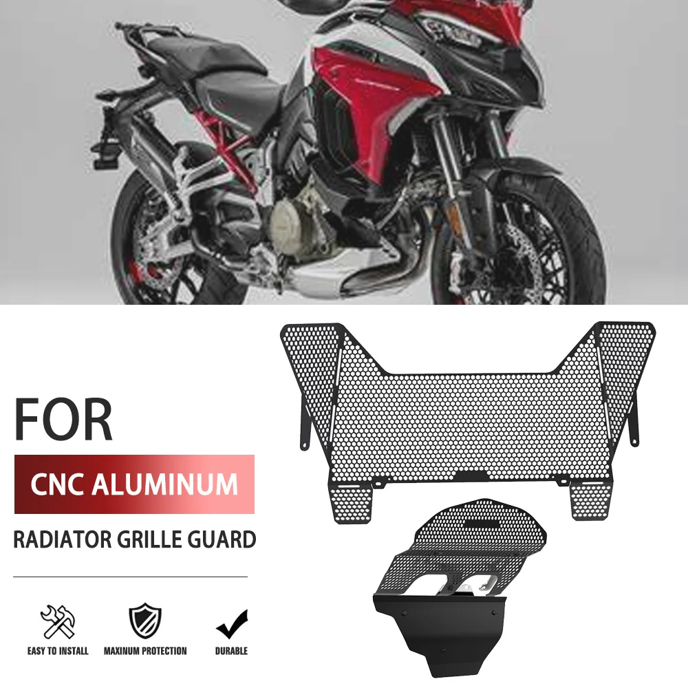 For Ducati Multistrada V4 Pikes Peak V4 S Sport Rally2021-2022-2023 Motorcycle Accessories Radiator Guard Oil Cooler Grill Cover