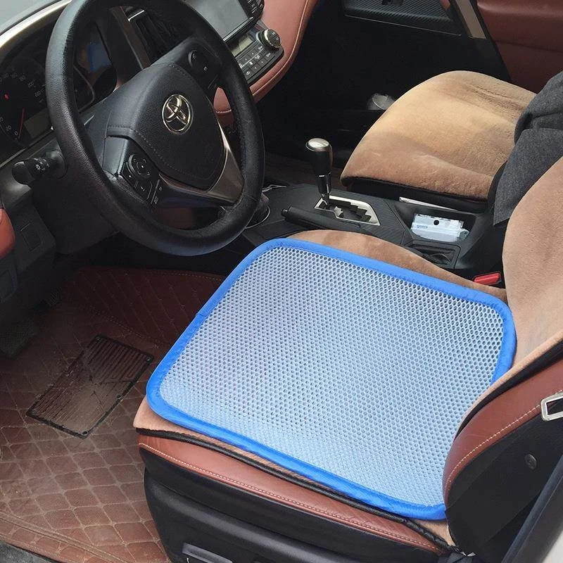 

3D Ventilated Ice Pad Cool Chair Cushion Automotive Breathable Mat L Size Summer Pet Cooling Pad Home Daily Use
